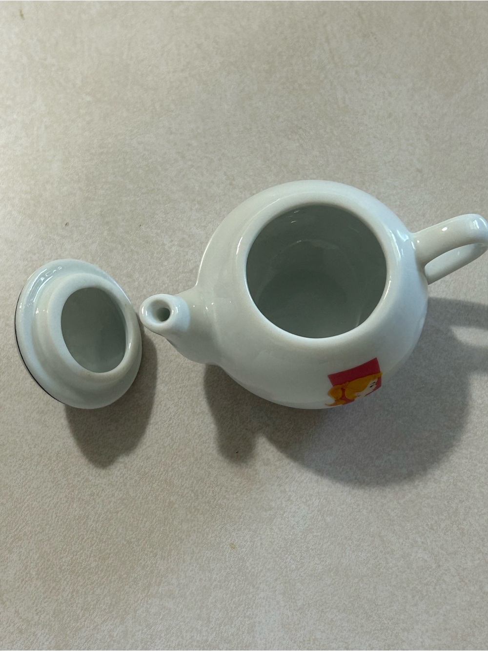 Vintage Barbie 13 piece Porcelain Tea Set 2001 Mattel - Picture 10 of 15